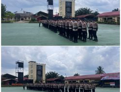 Brimob Sumsel Rampungkan Operasi Aman Nusa II di Aceh, 100 Personel Kembali ke Palembang