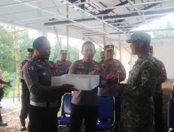 Kapolres Gunungkidul Beri Kejutan Ulang Tahun Dandim 0730/Gunungkidul, Pererat Sinergitas TNI–Polri
