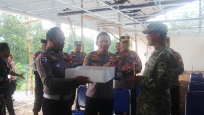 Kapolres Gunungkidul Beri Kejutan Ulang Tahun Dandim 0730/Gunungkidul, Pererat Sinergitas TNI–Polri