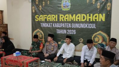 Perkuat Sinergitas, Kapolres Gunungkidul Bersama Forkopimda Gelar Safari Ramadhan di Ponjong