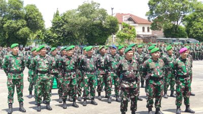 Korem 072/Pamungkas Bersama Lanud Adisutjipto dan Lanal Yogyakarta Gelar Apel Kekuatan Antisipasi Bencana dan Pengamanan Idul Fitri 1447 H