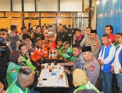 Kapolri dan Kapolda Sumsel Temui Driver Ojol, Perkuat Pendekatan Humanis Polri
