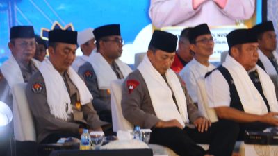 Safari Ramadhan Kapolri di Polda Sumsel Perkuat Sinergi TNI-Polri dan Pemerintah Daerah