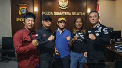 Awak Media Silaturahmi ke Bidhumas Polda Sumsel, Perkuat Sinergi Informasi Publik