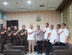 Sinergi Polri Kejaksaan Diperkuat, Kapolda Sumsel Temui Kajati