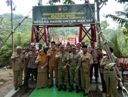 Danrem 072/Pamungkas Hadiri Launching 200 Titik Jembatan Garuda oleh KASAD