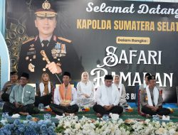 Silaturahmi dengan Warga Banyuasin, Kapolda Sumsel Tegaskan Kolaborasi Jaga Kamtibmas