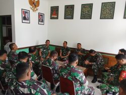 Jaga Soliditas Dan Pererat Silaturahmi, Kasdim 0735/Surakarta Kunjungi Koramil 04/Jebres