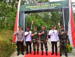 Danrem 072/Pamungkas Dampingi Pangdam IV/Diponegoro Tutup TMMD Reguler ke-127 di Kebumen