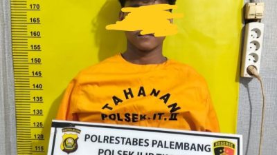Remaja 19 Tahun Penusuk Pemuda dalam Tawuran Palembang Dibekuk Polisi