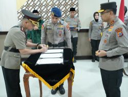 Polda DIY Lantik Kapolresta Sleman Baru