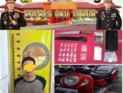Buang Sabu Saat Dikejar Polisi, Pengedar Di OKU Timur Akhirnya Ditangkap