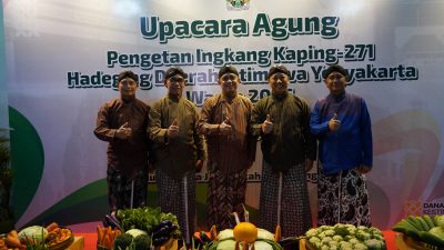 Danrem 072/Pamungkas Hadiri Upacara Agung Hari Jadi ke-271 DIY