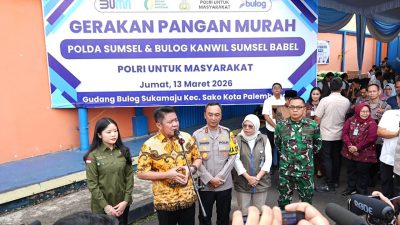 Gerakan Pangan Murah Polri di Sumsel Jangkau 20 Ribu Warga Jelang Idul Fitri