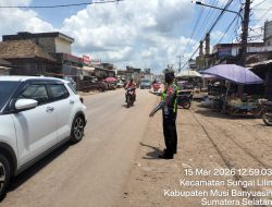 Ops Ketupat Musi 2026: Polda Sumsel Kantongi Truk di Perbatasan Jambi, Tim Urai Macet
