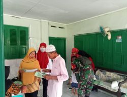 Wujud Nyata Peduli Kesehatan, Babinsa Sondakan Dampingi Posyandu Balita & Lansia di Wilayah Binaan