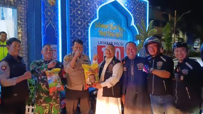 Guncang Jalanan Dengan Kebaikan, HDCI Palembang Bagikan 1.000 Paket Beras Saat Sahur