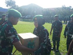 Sambut Idul Fitri 1447 H, Dandim 0735/Surakarta Serahkan Bingkisan Dan THR Bagi Seluruh Anggota