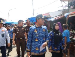 Jelang Idul Fitri, Wali Kota dan Forkopimda Tanjungbalai Sidak Sejumlah Pasar dan Swalayan Indomaret