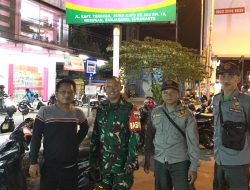 Jaga Kondusifitas Wilayah Jelang Lebaran, Piket Koramil 02/Banjarsari Bersama Linmas Laksanakan Patroli bersama