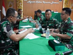 Pastikan Sertijab Danrem Berjalan Lancar, Korem 072/Pamungkas Gelar Verifikasi