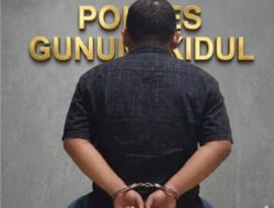 Satreskrim Polres Gunungkidul resmi melakukan penahanan terhadap pria berinisial RS