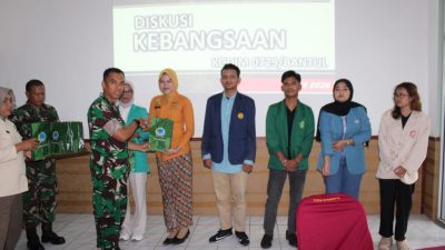 Dandim 0729/Bantul Tekankan Wawasan Kebangsaan kepada Mahasiswa dalam Dialog Kebangsaan
