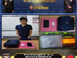 Operasi Undercover Buy Polres OKI Berhasil, Transaksi Sabu Rp3 Juta Digagalkan di Parkiran SPBU