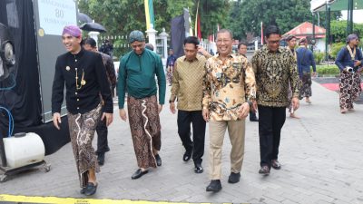 Danrem 072/Pamungkas Hadiri Kirab Pamong Mangayubagya 80 Tahun Sri Sultan HB X