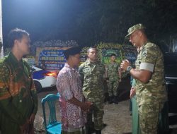 Danrem 072/Pamungkas Takziah Ke Rumah Duka Almarhum Kopda Anumerta Fahrizal Romadhon