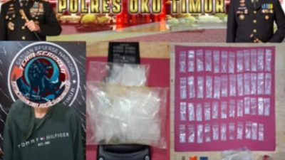 Satu Paket di Jalan, 46 Paket di Rumah,Bandar Muda OKU Timur Tak Berkutik