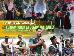 Masyarakat Huta III Bah Sulung, Nagori Dolok Maraja Gelar Syukuran Atas Rampungnya Jembatan Bailey