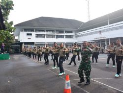 Korem 072/Pamungkas Gelar Syukuran Kenaikan Pangkat Periode 1 April 2026