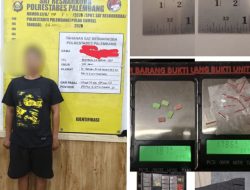 Gerebek Bedeng Kebun Bunga, Polisi Amankan Dua Jenis Narkotika