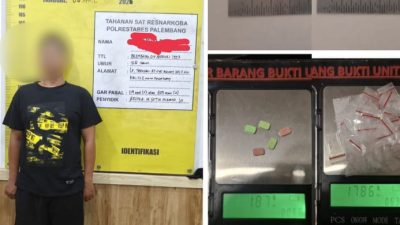 Gerebek Bedeng Kebun Bunga, Polisi Amankan Dua Jenis Narkotika