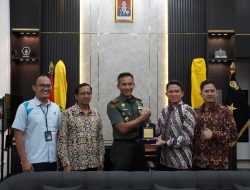 Danrem 072/Pamungkas Silaturahmi dengan Gubernur DIY, Perkuat Sinergitas TNI dan Pemerintah Daerah