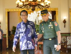 Danrem 072/Pamungkas Silaturahmi dengan Gubernur DIY, Perkuat Sinergitas TNI dan Pemerintah Daerah