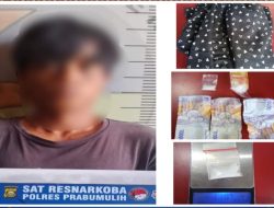 Tergiur Upah Rp30.000, Mahasiswa di Prabumulih Jadi Kurir Sabu dan Dibekuk Polisi