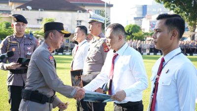 Penghargaan untuk 48 Personel, Polda Sumsel Dorong Budaya Kerja Prestasi dan Profesionalisme