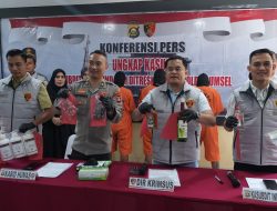 Ruko di KM 18 Banyuasin Jadi Pabrik Miras Oplosan, Empat Pelaku Asal Bogor Ditangkap