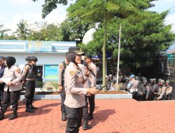 Polres Semarang gelar Simulasi Kontijensi Mako Polres.