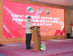 Buka RAT Primkoppol Polda Sumsel Wakapolda ; Majukan koperasi sejahtera kan Anggota