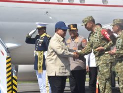 Pastikan Keamanan dan Kelancaran, Danrem 072/Pamungkas Sambut Kedatangan Presiden RI