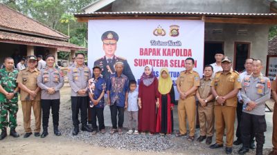 Dua Petani Lansia di OKU Timur Terima Rumah Baru dari Kapolda Sumsel, Bukti Polri Peduli Hingga ke Akar Rumput