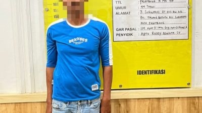Gagalkan Peredaran Shabu, Satresnarkoba Polrestabes Palembang Amankan Pria di Talang Betutu