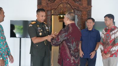 Pererat Silaturahmi, Danrem 072/Pamungkas Terima Audensi General Manager Khas Malioboro dan Tugu Hotel Yogyakarta
