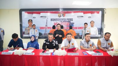 Polda Sumsel Bongkar Sindikat Penyelewengan 10 Ton Pupuk Subsidi di Muara Enim