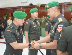 Danrem 072/Pamungkas Pimpin Sertijab Kasrem dan Kasipers
