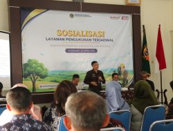 Kantor Pertanahan Kabupaten Gunungkidul menyelenggarakan kegiatan Sosialisasi