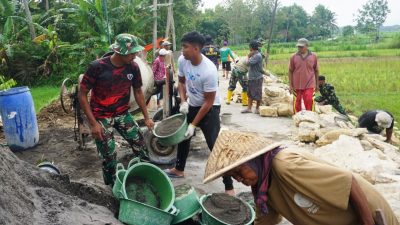 TMMD Satukan Langkah Membangun Negeri dari Desa